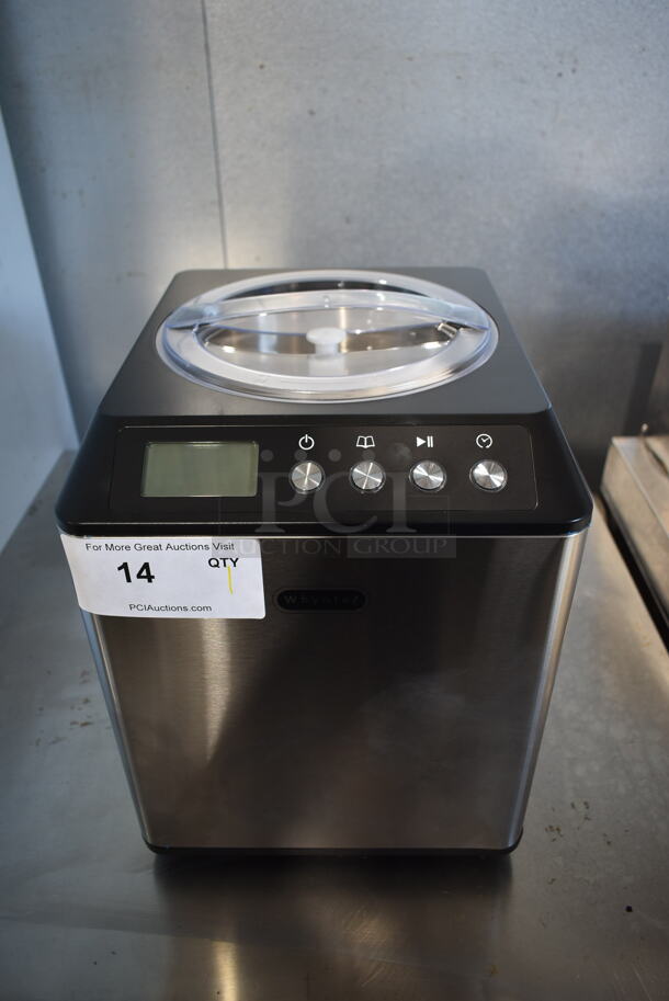 BRAND NEW SCRATCH AND DENT! Whynter ICM-201SB 2.1 Quart Countertop Automatic Ice Cream Maker. 110-120 Volts, 1 Phase. Tested and Working! - Image 1 of 7