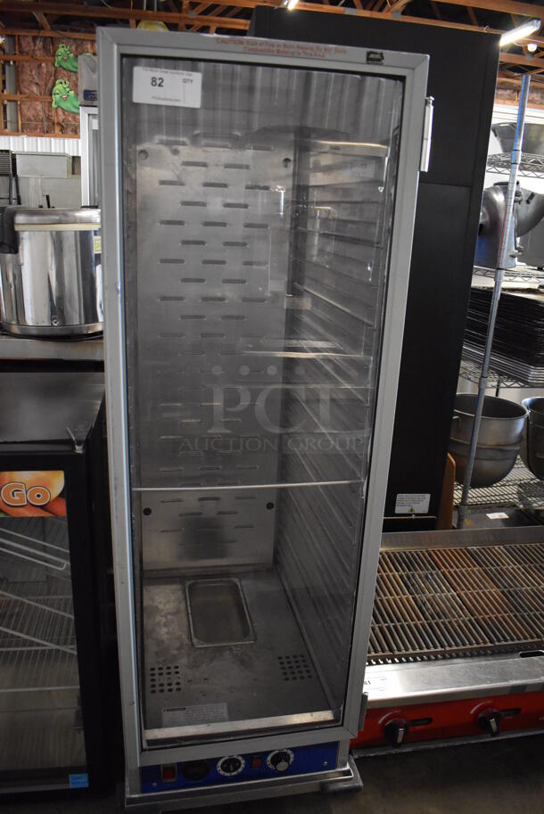 HC1836HP Metal Commercial Single Door Reach In Warming Cabinet on Commercial Casters. 120 Volts, 1 Phase. Tested and Working! - Image 1 of 7