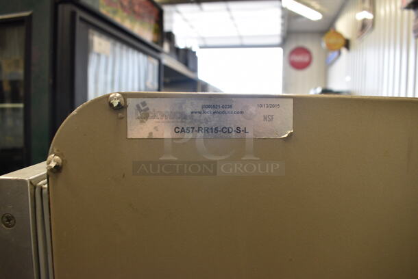 Lockwood Metal Commercial Enclosed Pan Transport Rack on Commercial Casters. 22.5x29.5x56.5 - Image 5 of 5