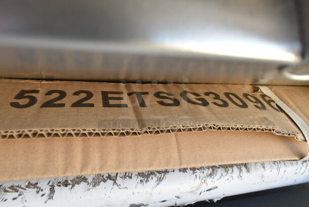2 BRAND NEW SCRATCH AND DENT! Steelton 522ETSG3096 30" x 96" 18 Gauge 430 Stainless Steel Work Table with Undershelf. 2 Times Your Bid! May Be Missing Pieces. - Image 2 of 2