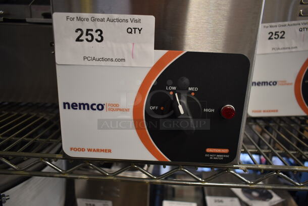 BRAND NEW SCRATCH AND DENT! 2023 Nemco 6145 Stainless Steel Commercial Countertop Food Warmer. 120 Volts, 1 Phase. Tested and Working! - Image 2 of 3