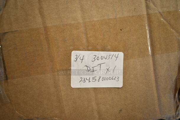 BRAND NEW SCRATCH AND DENT! Bunn 58000.0623 Black 2 Bowl Hopper Assembly with Flat Lids for ULTRA NX Slushy Machines - Image 3 of 3