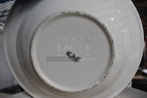 33 White Ceramic Pasta Plates. 9x9x2. 33 Times Your Bid! - Image 3 of 3