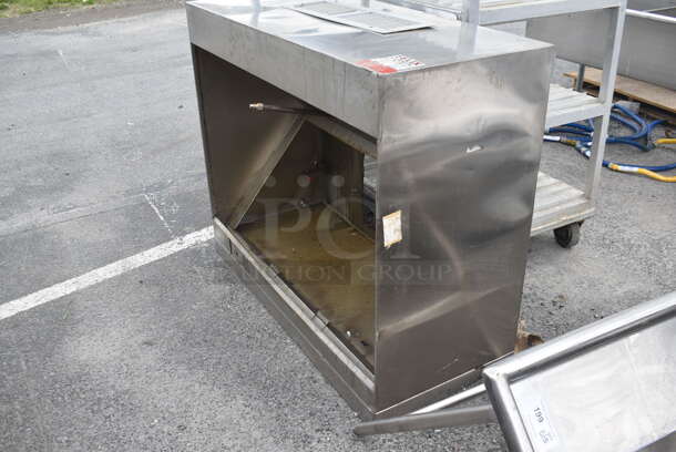 4.5' Stainless Steel Commercial Return Air Grease Hood. - Image 3 of 6