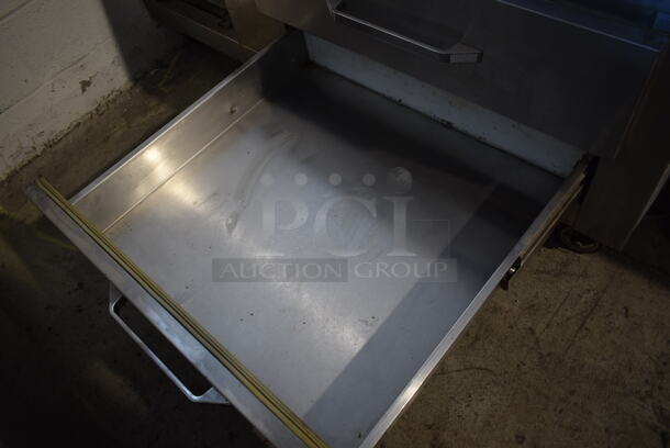 Stainless Steel Commercial 2 Drawer Chef Base on Commercial Casters. Tested and Powers On But Does Not Get Cold - Image 6 of 8