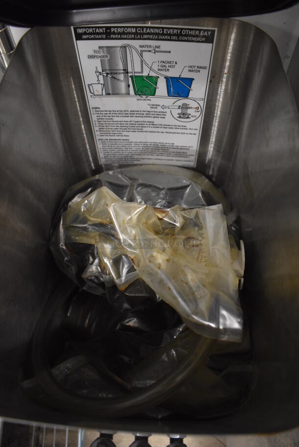 Curtis Stainless Steel Beverage Holder Dispenser. 9x16x28 - Image 4 of 4