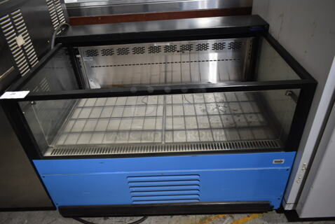 Amtekco Wasserstrom Stainless Steel Commercial Open Merchandiser. Tested and Working!