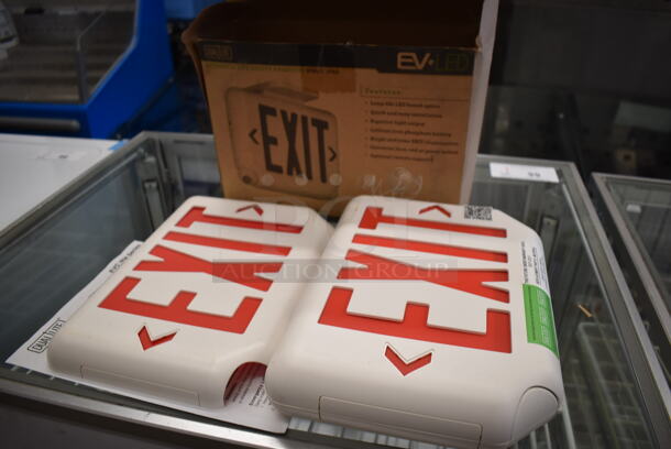 2 Exit Signs. Includes 12x9x3. 2 Times Your Bid! - Image 5 of 12