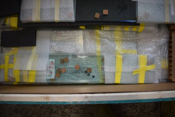 BRAND NEW IN CRATE! Glass Panes.  - Image 5 of 5