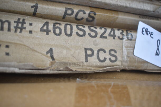 3 BRAND NEW SCRATCH AND DENT! Regency 460SS2436 Spec Line 24" x 36" NSF Stainless Steel Solid Shelf, . 3 Times Your Bid!  - Image 5 of 5