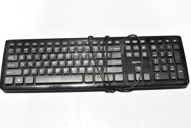 ALL ONE MONEY! Lot of Various Items Including AOC Monitor, Star TSP100 Receipt Printer, Keyboard - Image 6 of 9