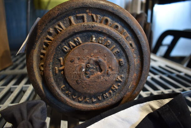 2 Metal 33 Pound Dumbbells. 2 Times Your Bid! - Image 4 of 6