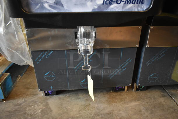 BRAND NEW SCRATCH AND DENT! Ice-O-Matic IOD150 Metal Commercial Countertop 22" Wide Countertop Ice Dispenser 150 lb. Capacity. 115 Volts, 1 Phase.  - Image 4 of 6