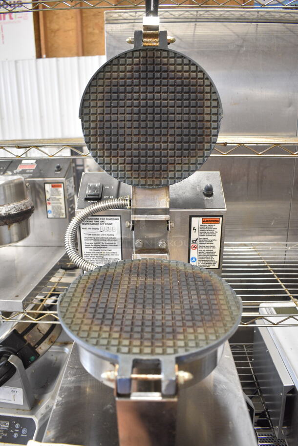 Gold Medal 5020ET Stainless Steel Commercial Countertop Waffle Cone Machine. 120 Volts, 1 Phase. Tested and Working! - Image 4 of 5