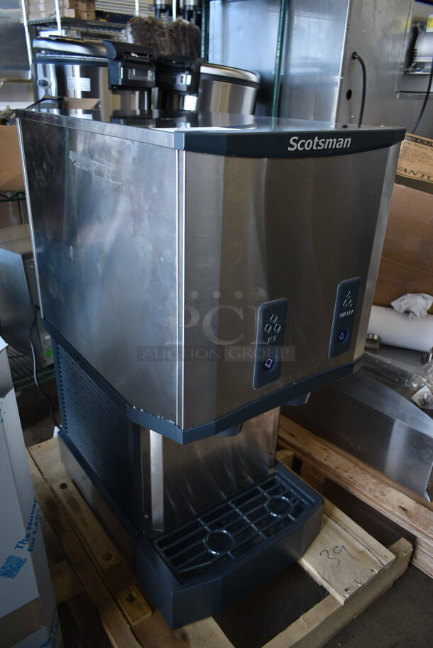 BRAND NEW SCRATCH AND DENT! 2023 Scotsman HID312AB-1A Stainless Steel Commercial Countertop Water and Ice Dispenser. 115 Volts, 1 Phase.  - Image 5 of 6