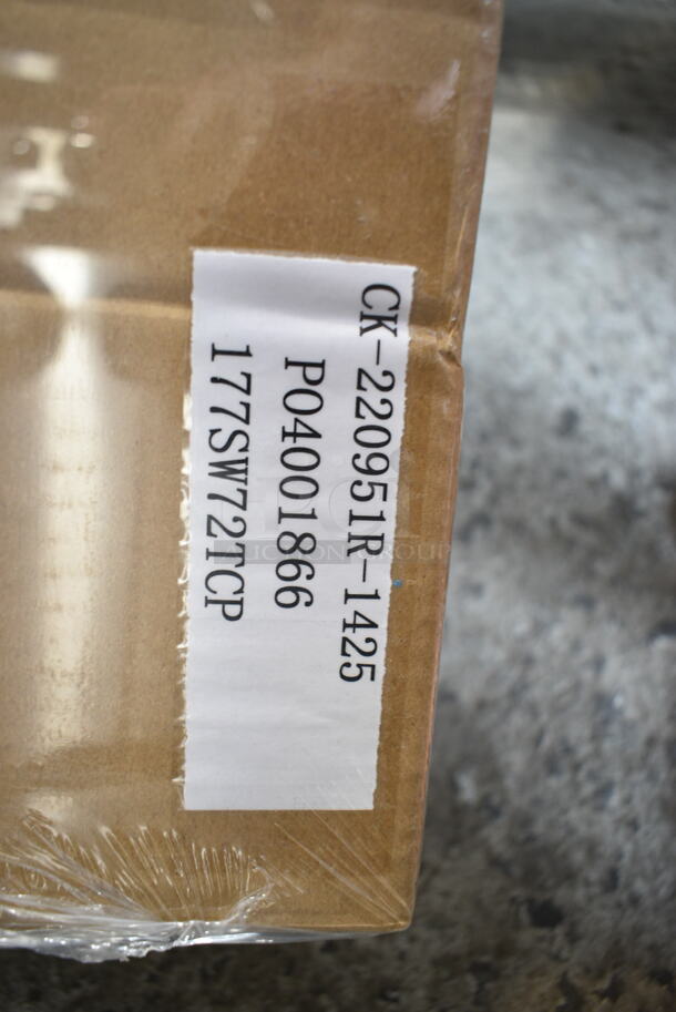 2 BRAND NEW IN BOX! Avantco 177SW72TCP Stainless Steel Commercial 72" High Wattage Strip Warmer with Toggle Controls. 120 Volts, 1 Phase. 2 Times Your Bid! - Image 3 of 4