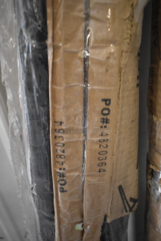3 Boxes of BRAND NEW SCRATCH AND DENT! 4820364 Black Finish Poles. 3 Times Your Bid! - Image 3 of 6