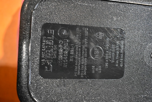 ALL ONE MONEY! Tier Lot of Various Items Including Poly Drop In Bins, Sauce Pans, Colander, Metal Bowls.  - Image 10 of 12
