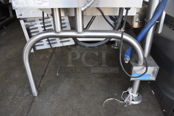 Cleveland Stainless Steel Commercial Propane Powered Floor Style Tilt Skillet/Braising Pan. 125,000 BTU. 115 Volts, 1 Phase. 35x38x43 - Image 8 of 12