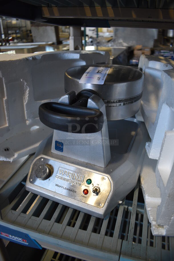 BRAND NEW! Waring Model WWD180 Stainless Steel Commercial Countertop Belgian Waffle Makers. 11x19x10. Tested and Does Not Power On - Image 4 of 6