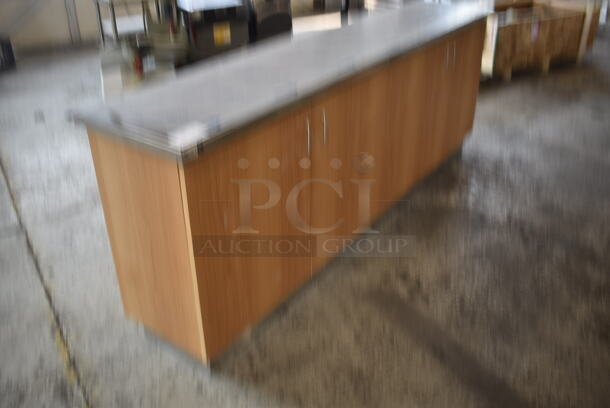 BRAND NEW! Vollrath ACS FAB LLC Stainless Steel Counter w/ 4 Wood Pattern Doors. - Image 2 of 6