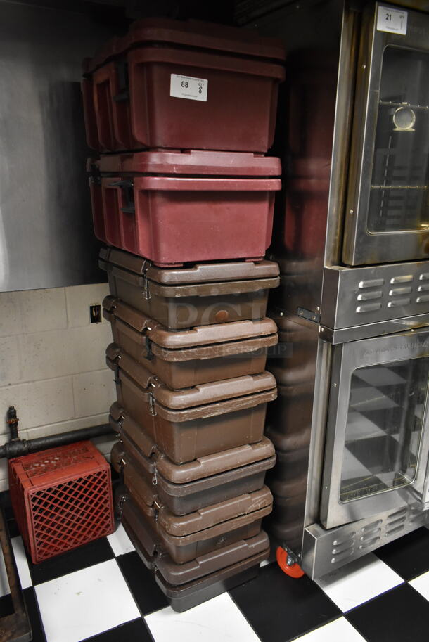 8 Poly Insulated Food Carrying Cases. 8 Times Your Bid! (kitchen #2) - Image 1 of 4