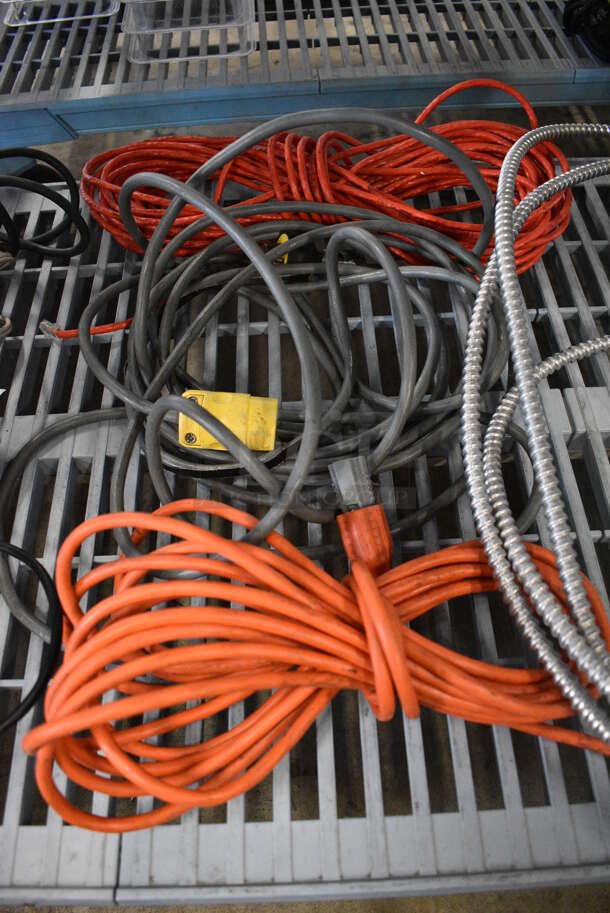 9 Various Extension Cords. 9 Times Your Bid! - Image 3 of 4