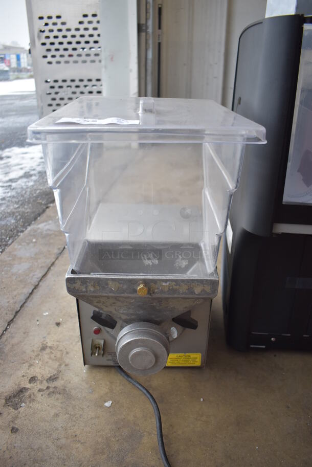 Olde Tyme PN1 Stainless Steel Commercial Countertop Nut Grinder. 115 Volts, 1 Phase. 11x21x21. Tested and Working! - Image 3 of 6