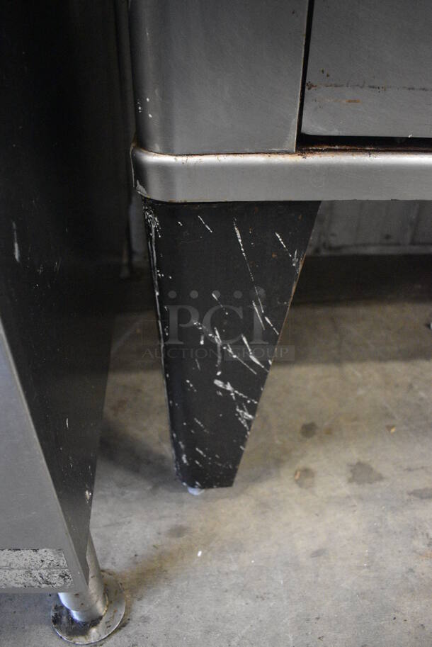 2 Blodgett Model 911-P-S Stainless Steel Commercial Single Deck Natural Gas Powered Pizza Ovens on Metal Legs. 51x29x67. 2 Times Your Bid! - Image 11 of 11