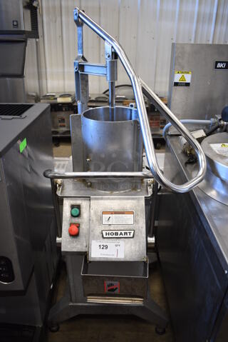Hobart FP400 Metal Commercial Floor Style Food Processor. 208-240 Volts, 3 Phase. 22x26x54