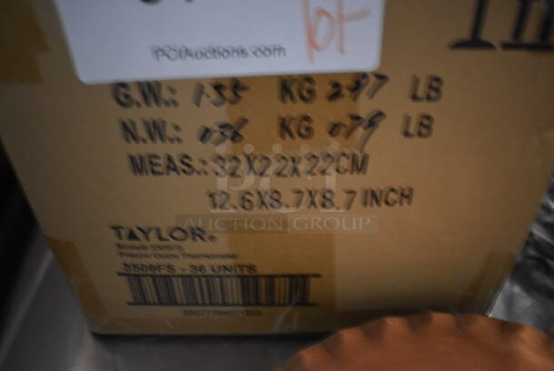 ALL ONE MONEY! Lot of Various Items Including Metal Basket, Metal Cream Pitchers and Thermometers - Image 5 of 5