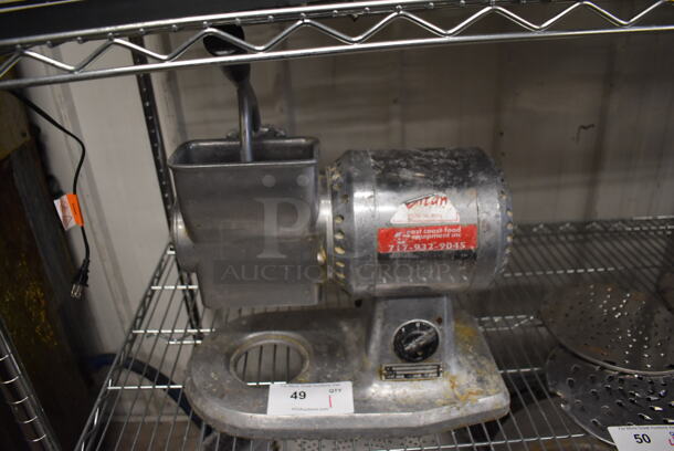 Metal Commercial Countertop Ice Shaver. 110 Volts, 1 Phase. 16x8x18. Tested and Powers On But Parts Do Not Move - Image 1 of 5