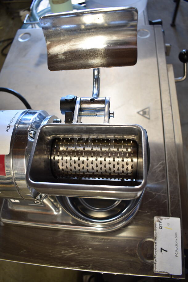BRAND NEW SCRATCH AND DENT! Estella 348CG12 Electric Hard Cheese Grater . 120 Volts, 1 Phase. Tested and Working! - Image 4 of 6