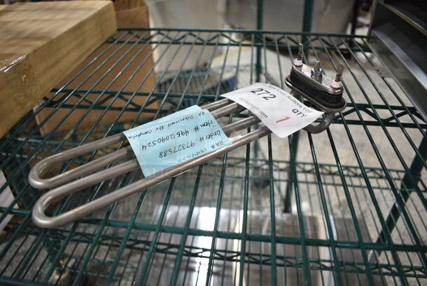 BRAND NEW SCRATCH AND DENT! Noble Warewashing 49512090524 Tank Heating Element for HTGW - 2kW - Image 3 of 4