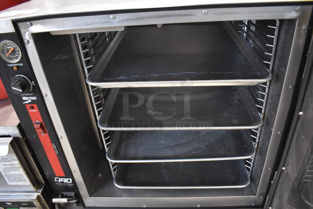 Metro C190 Metal Commercial Heated Holding Cabinet on Commercial Casters. 115 Volts, 1 Phase. 29x30x27.5. Tested and Working! - Image 5 of 7
