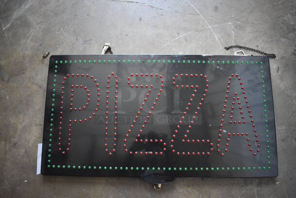 Neonex Pizza Light Up Sign. 32.5x2x17