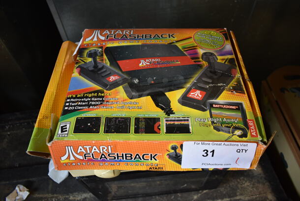 IN ORIGINAL BOX! Atari Flashback Mini 7800 Game Console.