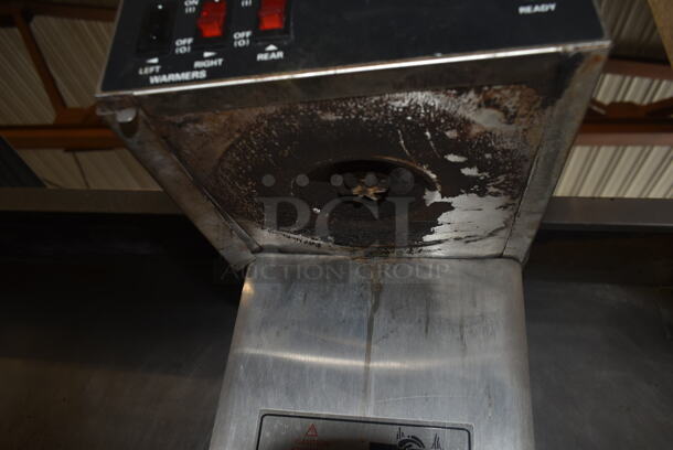 Grindmaster BL-3PW Stainless Steel Commercial Countertop 3 Burner Coffee Machine. 120 Volts, 1 Phase.  - Image 6 of 7