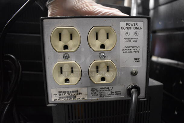 4 Powervar Model ABC202-11 Power Conditioners. 120 Volts, 1 Phase. 5x7.5x4. 4 Times Your Bid! - Image 4 of 4