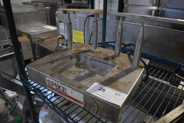 Spike 1061 Miroil Metal Countertop Spike Dog Hot Dog Cooker. 115 Volts, 1 Phase. 16x12.5x10 - Image 2 of 9