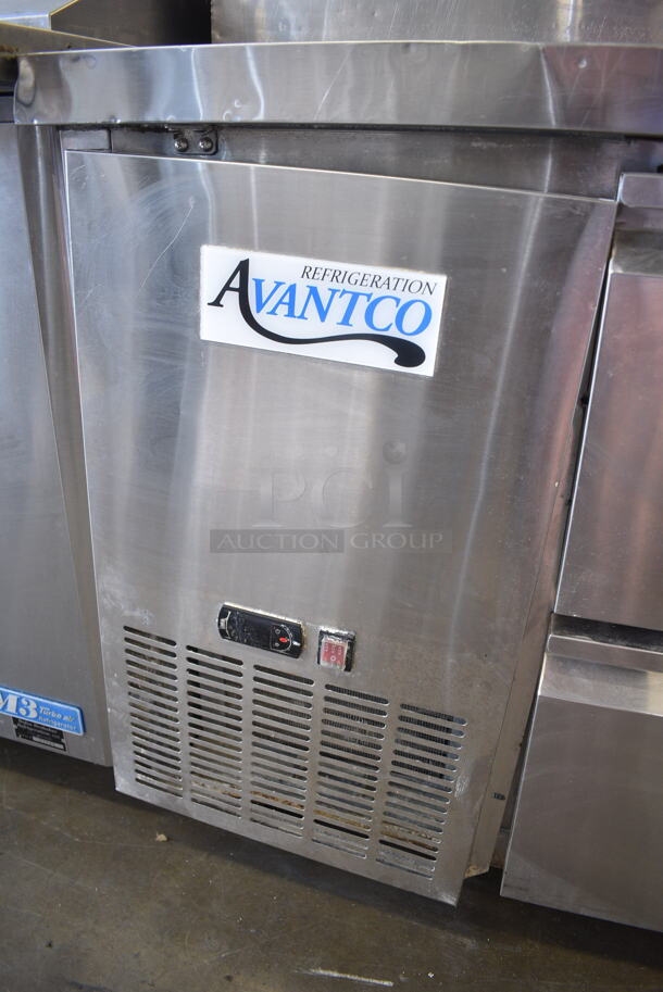 Avantco 178SSPPT3 Stainless Steel Commercial Pizza Prep Table w/ 6 Drawers on Commercial Casters. 115 Volts, 1 Phase. Tested and Does Not Power On - Image 2 of 12