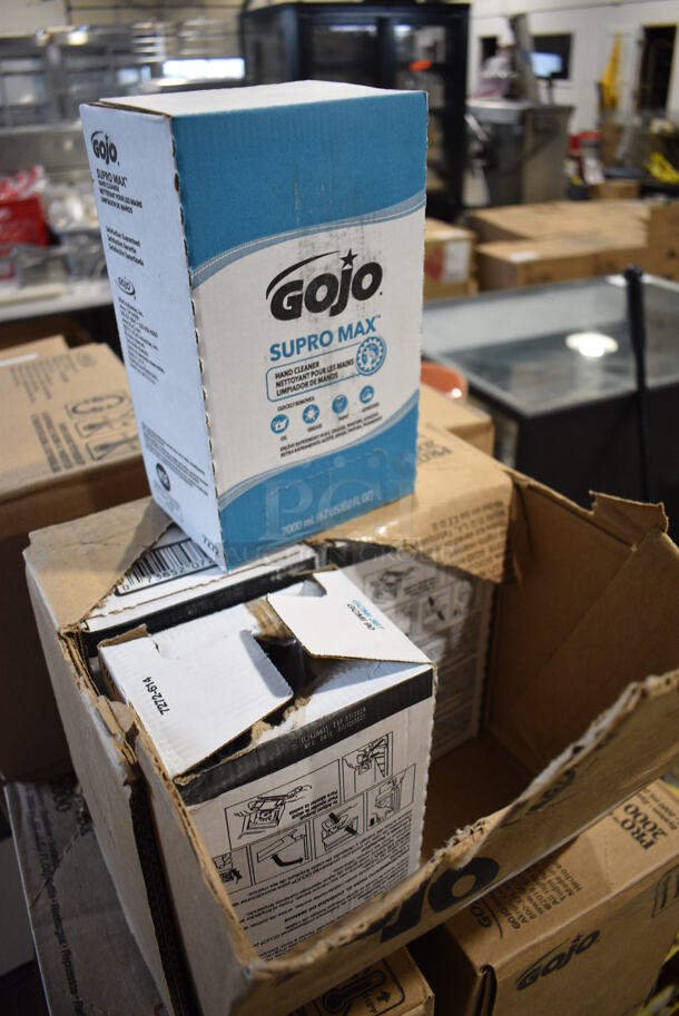19 BRAND NEW Boxes of 4 Gojo Supro Max Hand Cleaner. 76 Total. 19 Times Your Bid! - Image 3 of 4