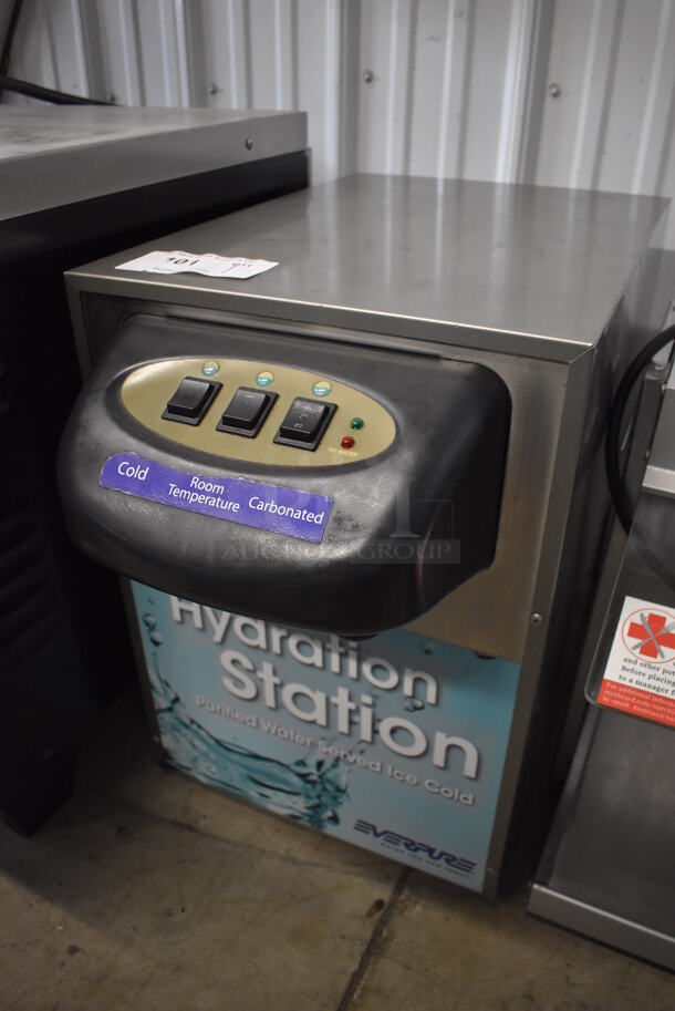 Everpure EXUBERA PRO CT-31 Stainless Steel Commercial Countertop Sparkling and Chilled Water Dispenser. 115 Volts, 1 Phase. 14x24x20 - Image 2 of 5