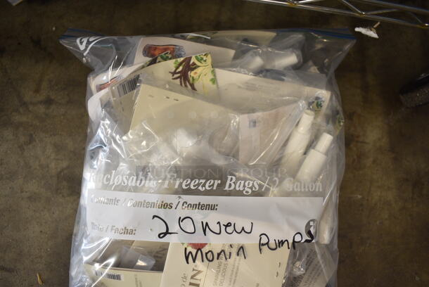 ALL ONE MONEY! Lot of Various Items Including Check Order Rod, Metal Piece and Monin Syrup Pumps.  - Image 6 of 9