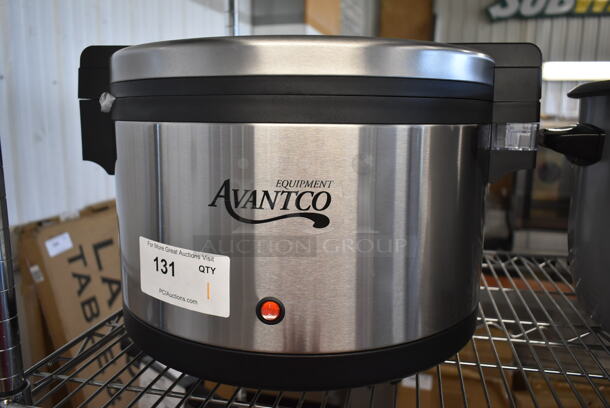 BRAND NEW SCRATCH AND DENT! Avantco 177RWB60 Stainless Steel Commercial Countertop 60 Cup Sealed Electric Rice Warmer. 120 Volts, 1 Phase. Tested and Working! - Image 2 of 5