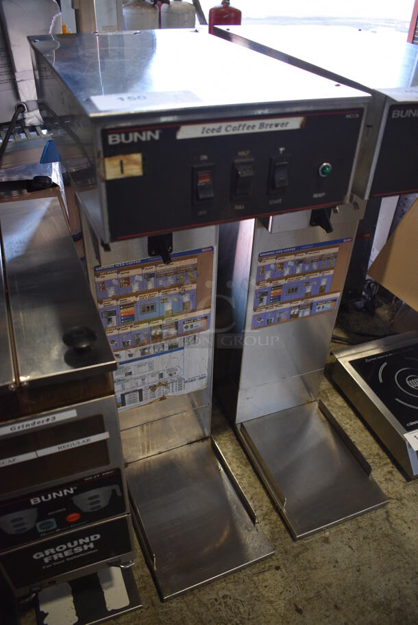 Bunn Model IC3 Stainless Steel Commercial Countertop Iced Tea Machine. 12x20x37.5 - Image 3 of 5
