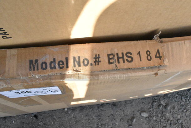 BRAND NEW IN BOX! John Boos BHS1842-TS Tubular Wall Mounted Sorting Shelf, 42"W x 18"D - Image 3 of 4