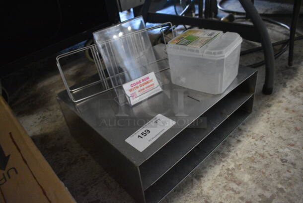 ALL ONE MONEY! Lot of Various Items Including Metal Bin and Metal Rack! - Image 2 of 4