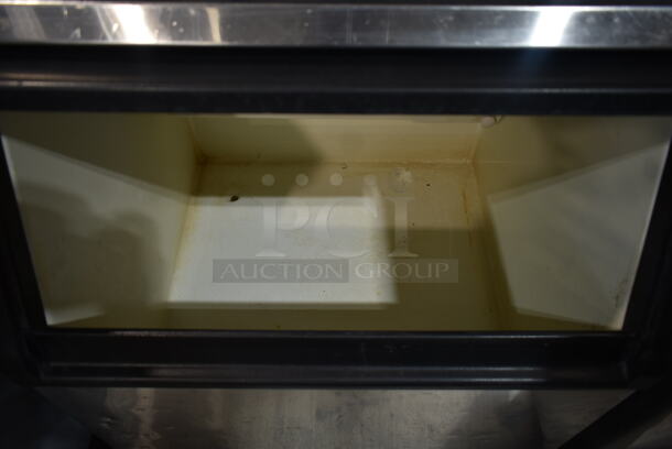 2013 Asbury MIM250 Stainless Steel Commercial Self Contained Undercounter Ice Machine. 115 Volts, 1 Phase.  - Image 4 of 5
