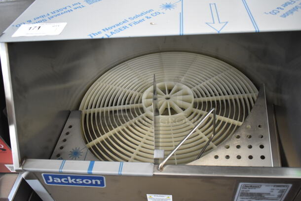 BRAND NEW SCRATCH AND DENT! 2024 Jackson DELTA115 Stainless Steel Commercial Carousel Type Underbar Glass Washer. 115 Volts, 1 Phase.  - Image 3 of 7